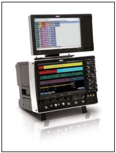 图 A-1：配备 ProtoSync 软件选项的 LeCroy 示波器